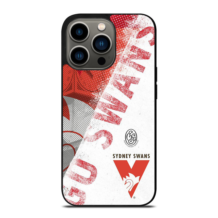 SYDNEY SWANS AFL LOGO iPhone 13 Pro Case