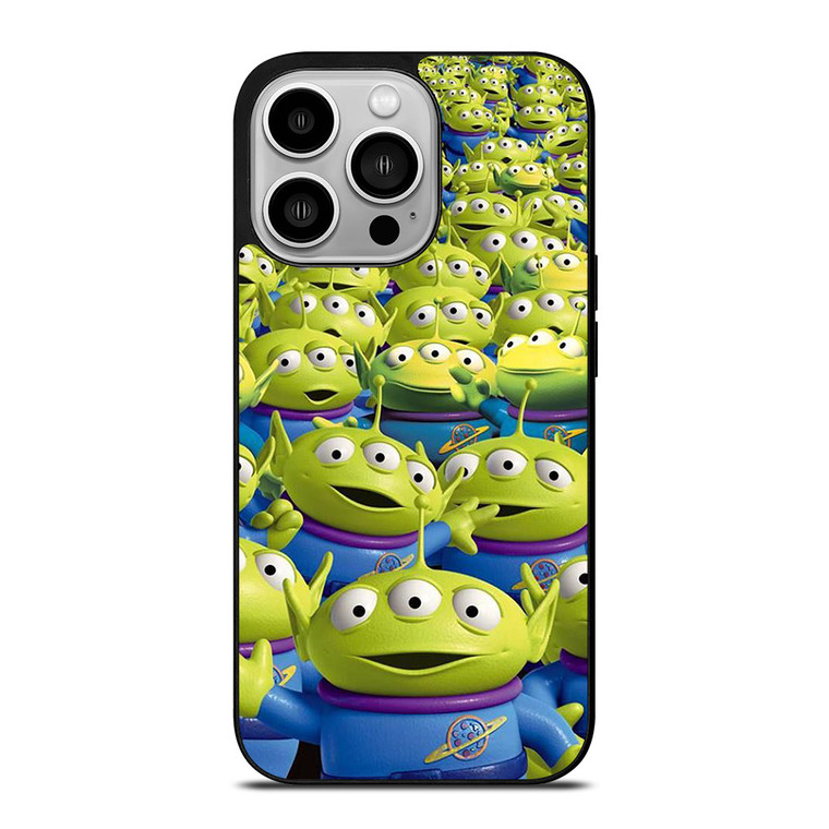 GREEN ALIEN TOY STORY iPhone 14 Pro Case