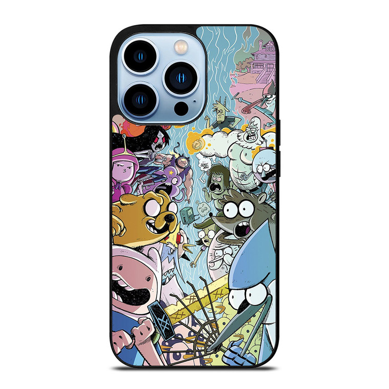 REGULAR SHOW CHARACTERS iPhone 13 Pro Max Case