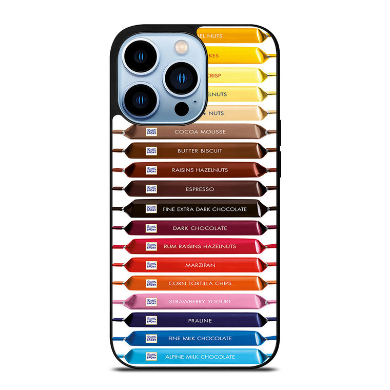 RITTER SPORT CHOCOLATE LIST iPhone 13 Pro Max Case