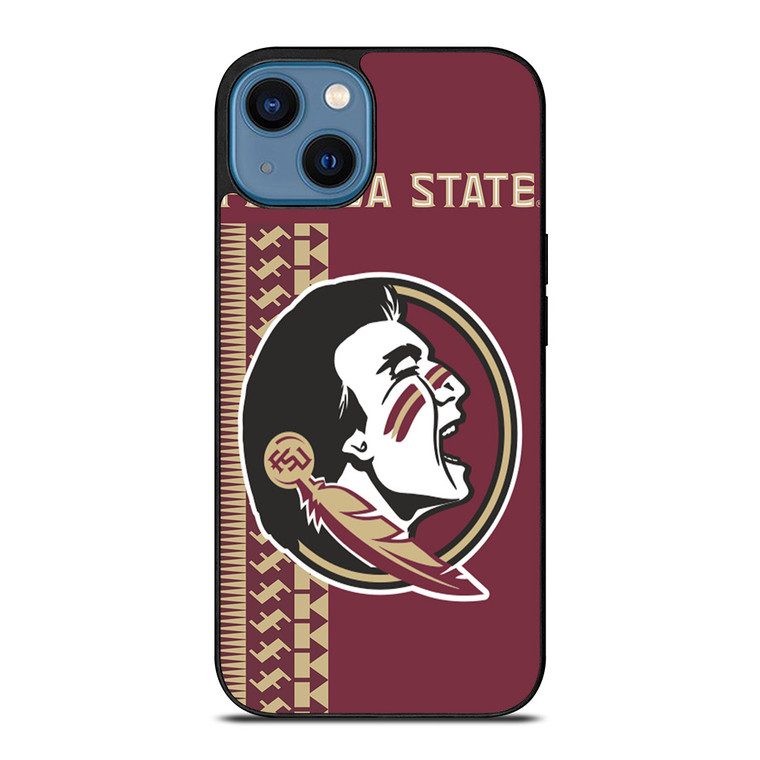 FLORIDA STATE SEMINOLES FSU LOGO 2 iPhone 14 Case
