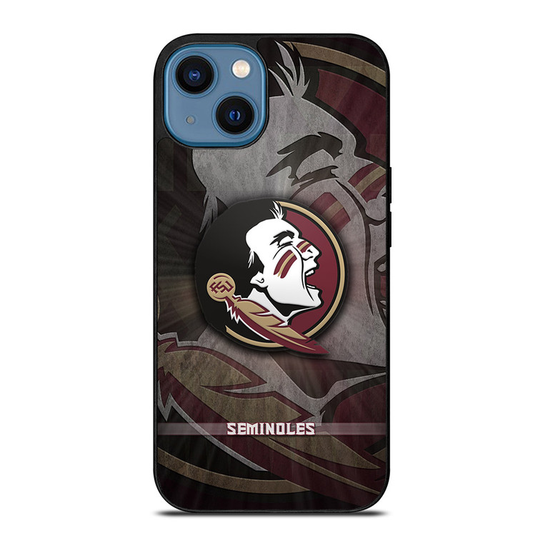 FLORIDA STATE SEMINOLES FSU LOGO iPhone 14 Case