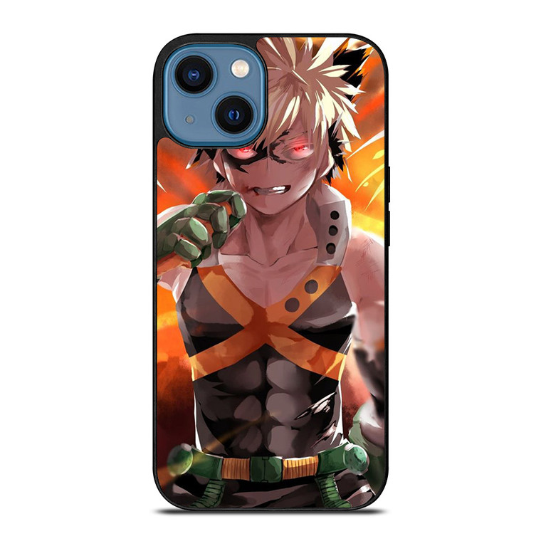 KATSUKI BAKUGO ART ANIME iPhone 14 Case