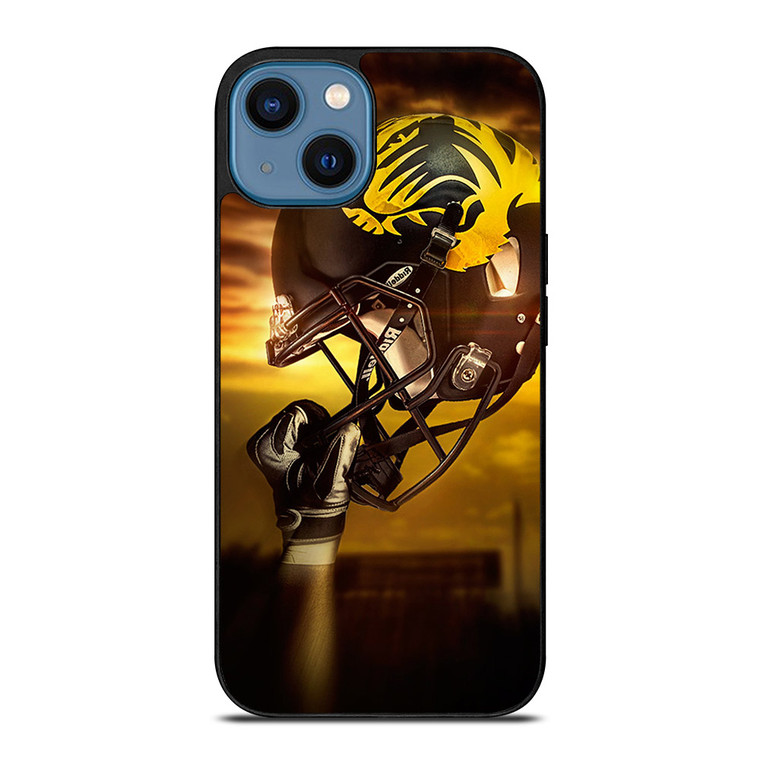 MISSOURI TIGERS ICON HELMET iPhone 14 Case MISSOURI TIGERS ICON HELMET iPhone 14 Case