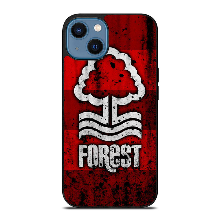 NOTTINGHAM FOREST LOGO EPL iPhone 14 Case