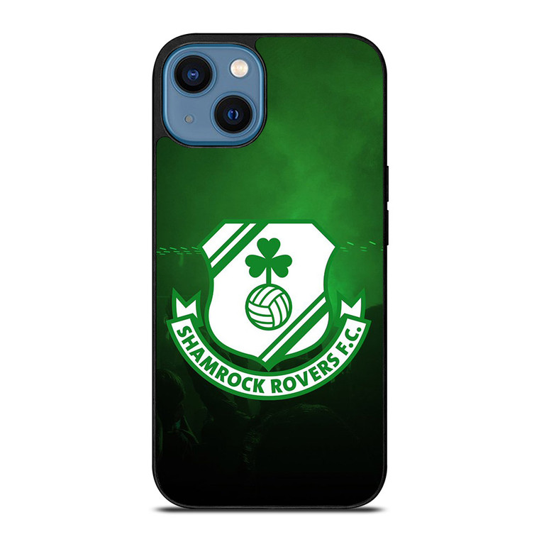 SHAMROCK ROVERS FC LOGO iPhone 14 Case SHAMROCK ROVERS FC LOGO iPhone 14 Case