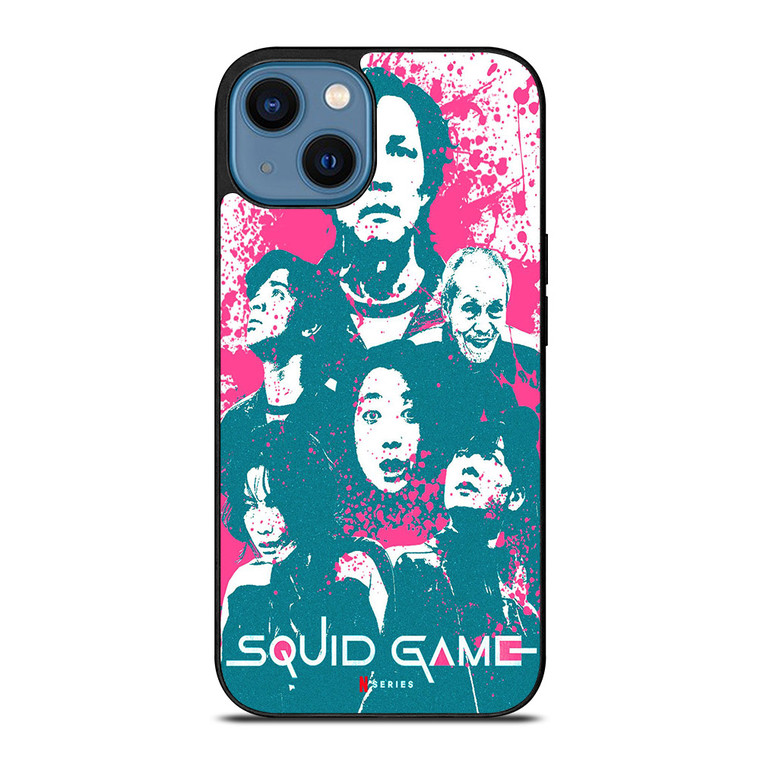 SQUID GAME CHARACTERS iPhone 14 Case