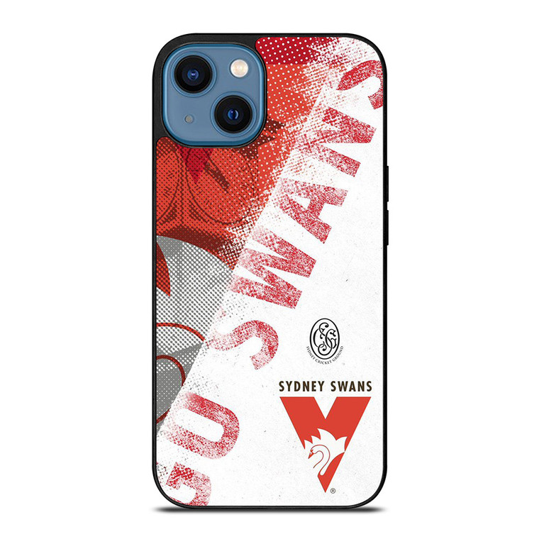SYDNEY SWANS AFL LOGO iPhone 14 Case