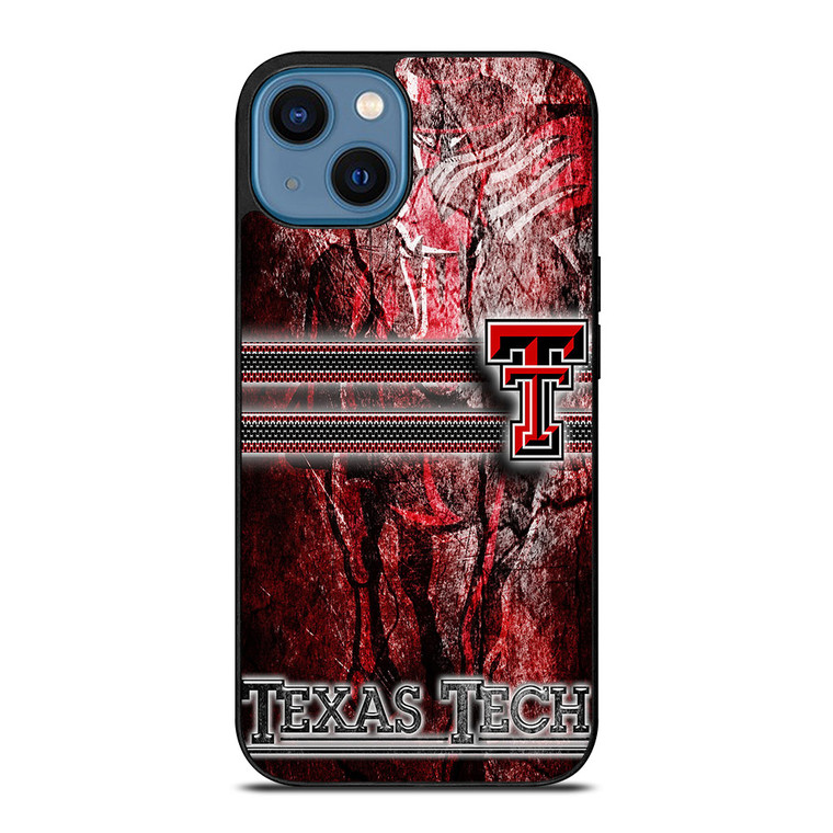 TEXAS TECH RED RAIDERS ICON iPhone 14 Case TEXAS TECH RED RAIDERS ICON iPhone 14 Case