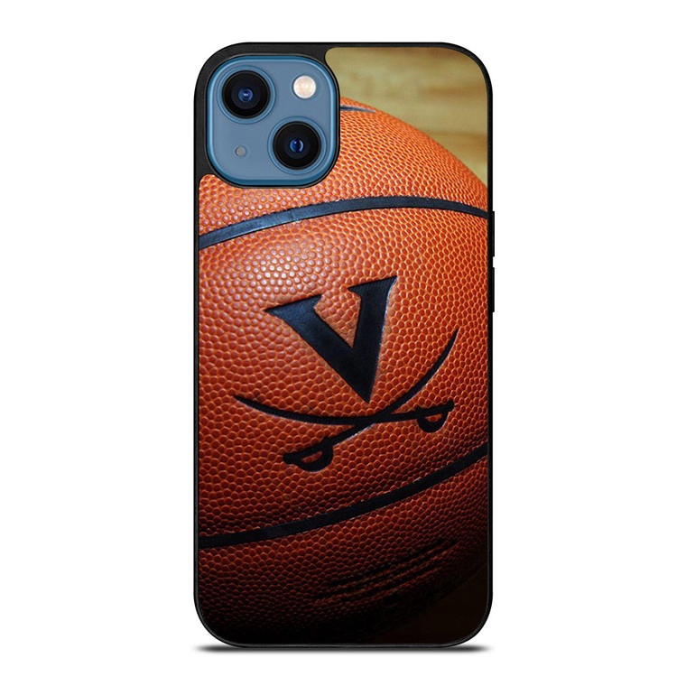 VIRGINIA CAVALIERS BASKET ICON iPhone 14 Case VIRGINIA CAVALIERS BASKET ICON iPhone 14 Case