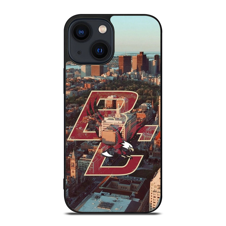 BOSTON COLLEGE EAGLES CITY iPhone 14 Plus Case BOSTON COLLEGE EAGLES CITY iPhone 14 Plus Case