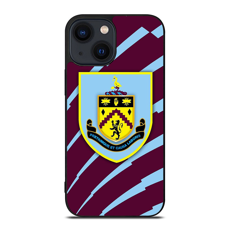 BURNLEY FC EPL ICON iPhone 14 Plus Case BURNLEY FC EPL ICON iPhone 14 Plus Case