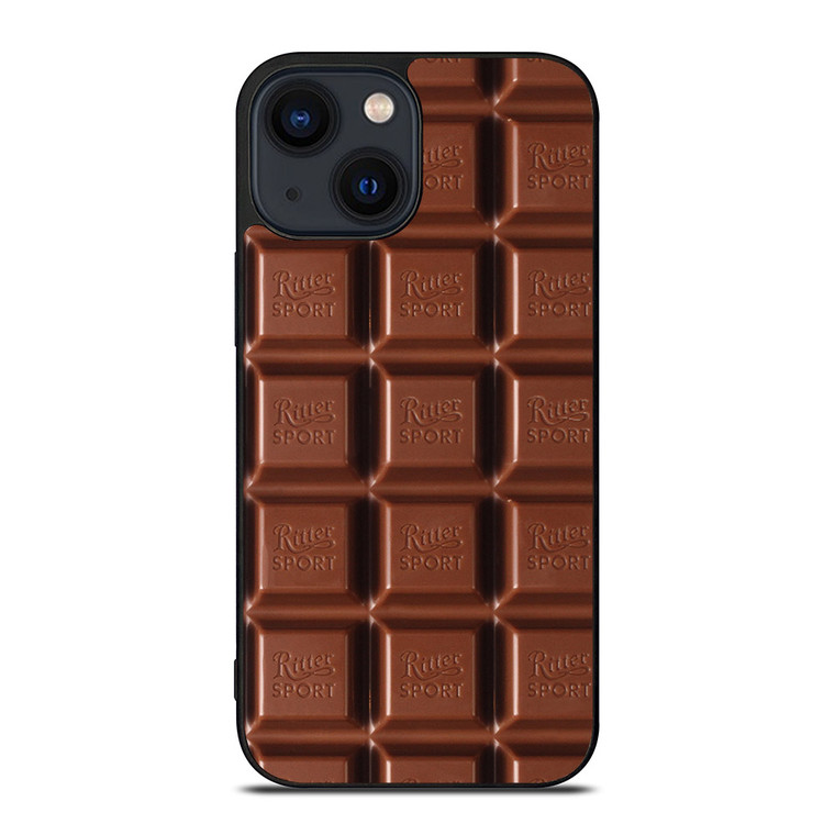 CHOCOLATE RITTER SPORT iPhone 14 Plus Case CHOCOLATE RITTER SPORT iPhone 14 Plus Case