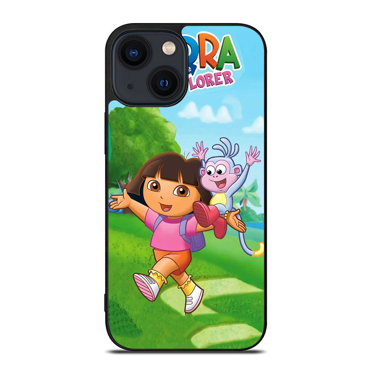DORA THE EXPLORER iPhone 14 Plus Case DORA THE EXPLORER iPhone 14 Plus Case