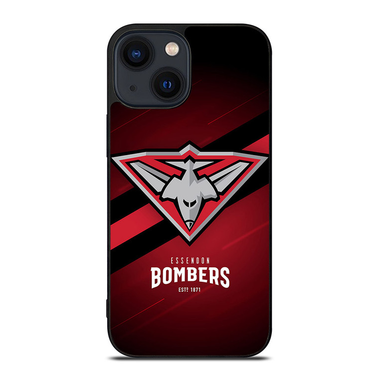 ESSENDON BOMBERS AFL LOGO iPhone 14 Plus Case ESSENDON BOMBERS AFL LOGO iPhone 14 Plus Case