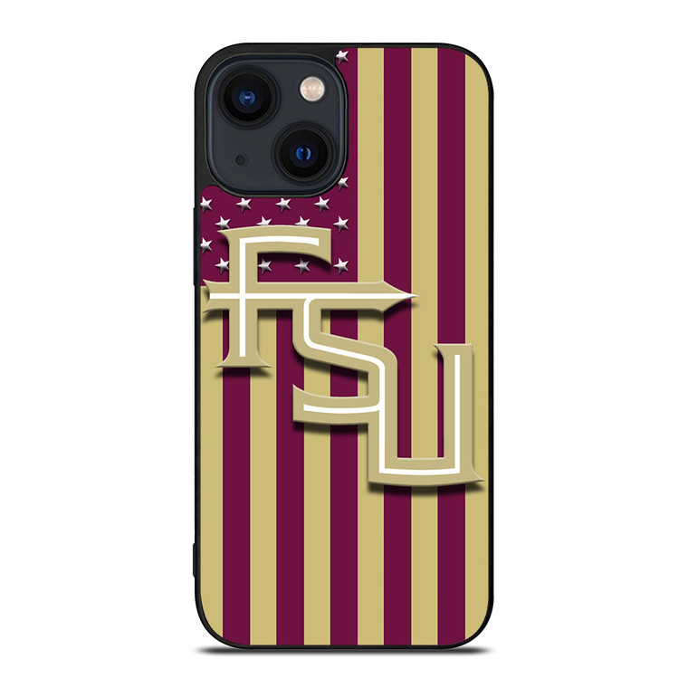 FLORIDA STATE SEMINOLES FSU ICON 2 iPhone 14 Plus Case