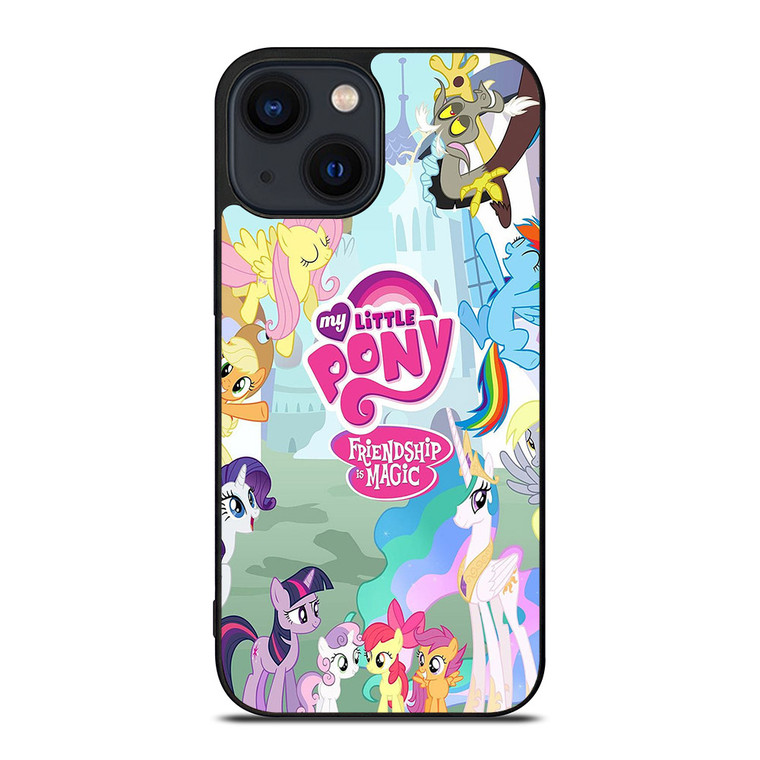 FRIENDSHIP IS MAGIC MY LITTLE PONY iPhone 14 Plus Case FRIENDSHIP IS MAGIC MY LITTLE PONY iPhone 14 Plus Case