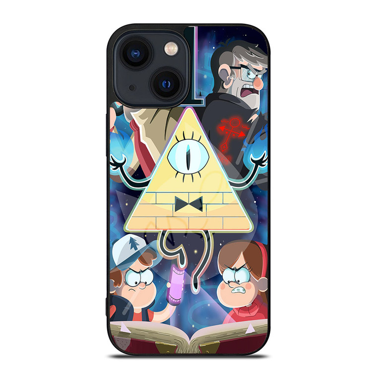 GRAVITY FALLS CARTOON ART iPhone 14 Plus Case GRAVITY FALLS CARTOON ART iPhone 14 Plus Case