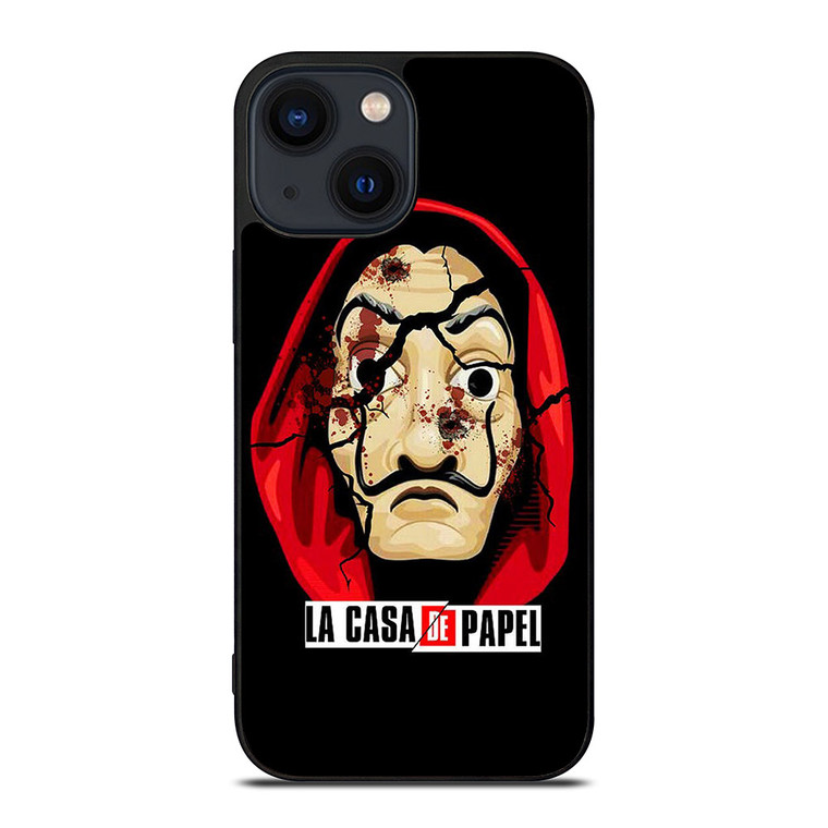 LA CASA DE PAPEL MONEY HEIST MASK 2 iPhone 14 Plus Case LA CASA DE PAPEL MONEY HEIST MASK 2 iPhone 14 Plus Case