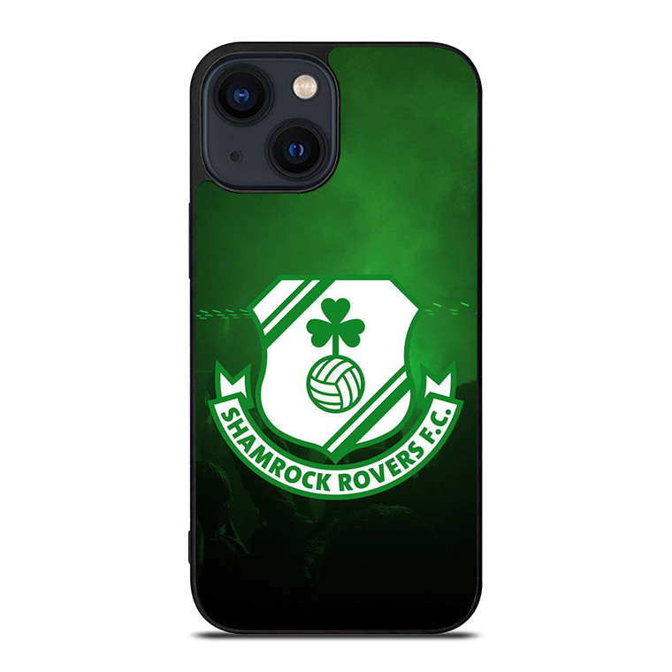 SHAMROCK ROVERS FC LOGO iPhone 14 Plus Case SHAMROCK ROVERS FC LOGO iPhone 14 Plus Case