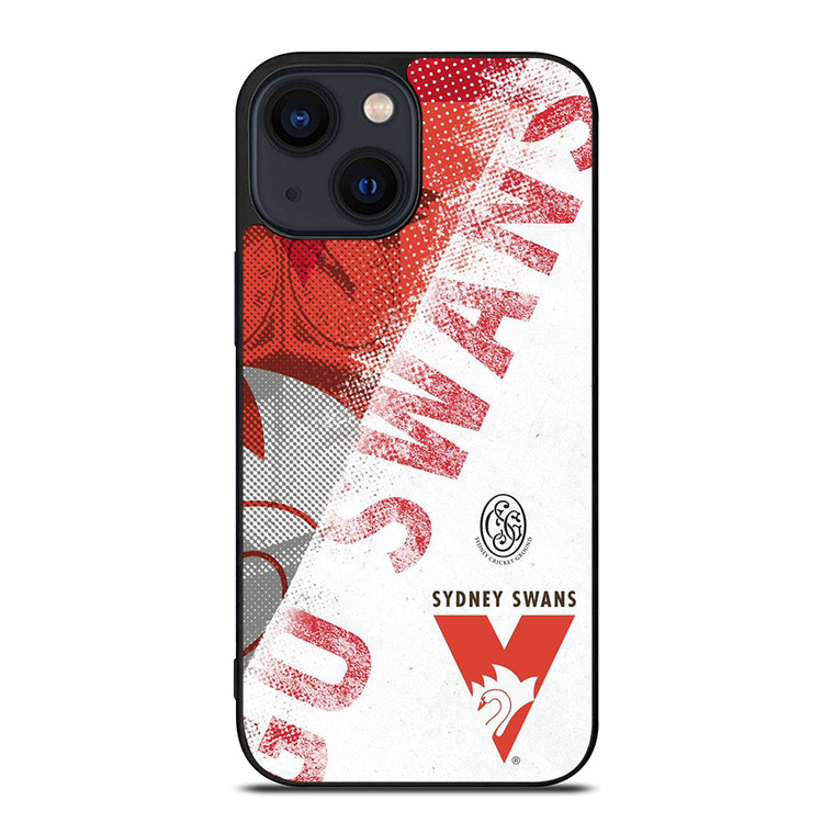 SYDNEY SWANS AFL LOGO iPhone 14 Plus Case