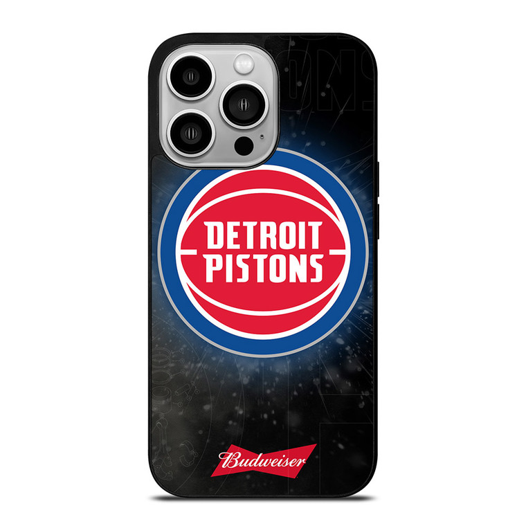DETROIT PISTONS BUDWEISER iPhone 14 Pro Case