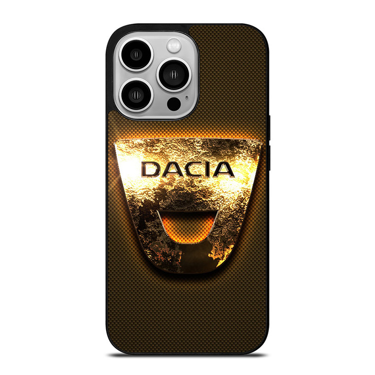 DACIA GOLD LOGO iPhone 14 Pro Case DACIA GOLD LOGO iPhone 14 Pro Case