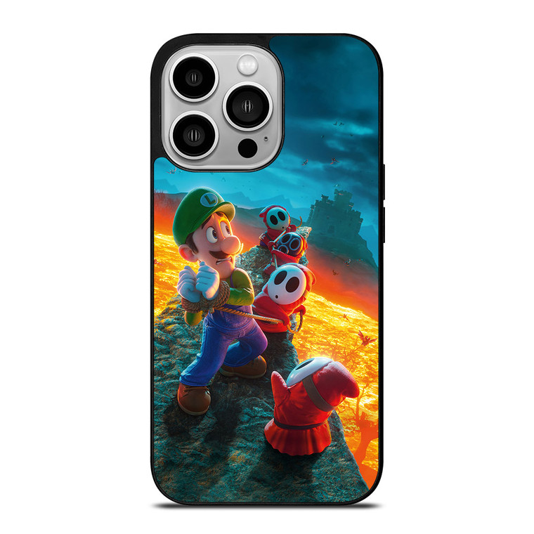 LUIGI THE SUPER MARIO BROS SCARED iPhone 14 Pro Case LUIGI THE SUPER MARIO BROS SCARED iPhone 14 Pro Case