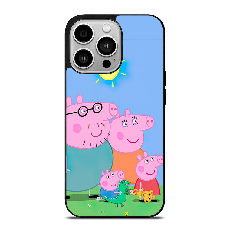 PEPPA PIG FAMILY iPhone 14 Pro Case