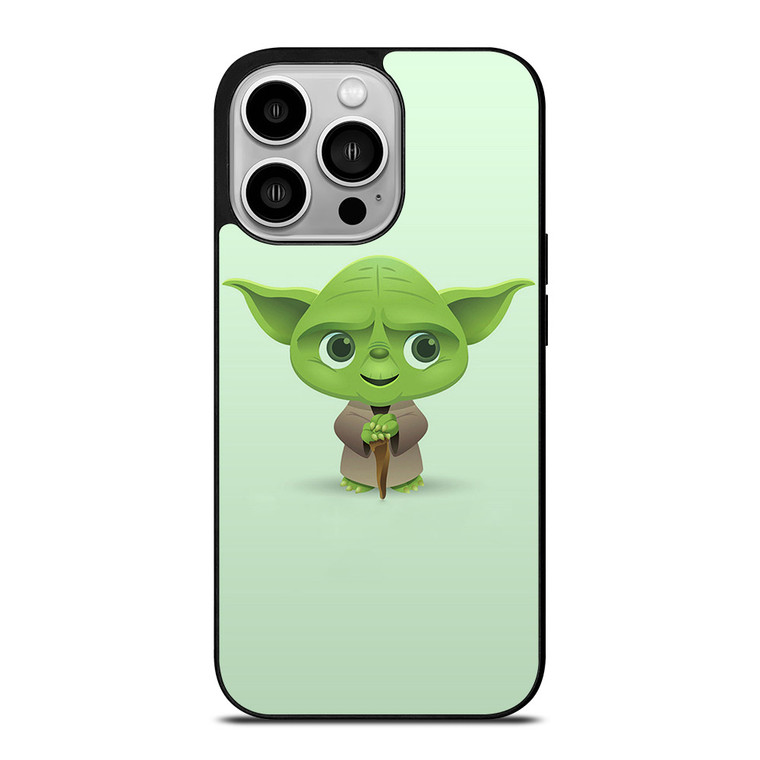CUTE FUNNY YODA STARWARS iPhone 14 Pro Case