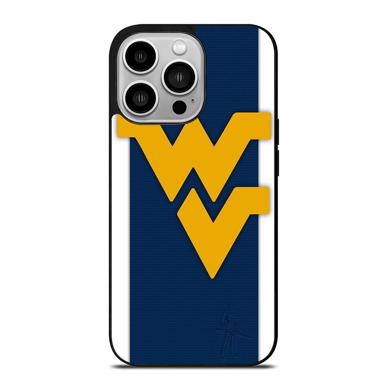 WEST VIRGINIA UNIVERSITY LOGO iPhone 14 Pro Case