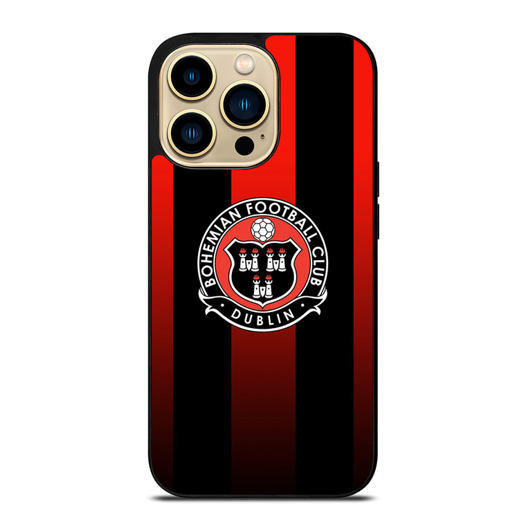 BOHEMIAN FOOTBALL CLUB LOGO iPhone 14 Pro Max Case BOHEMIAN FOOTBALL CLUB LOGO iPhone 14 Pro Max Case
