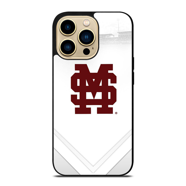 MISSISSIPPI STATE BULLDOGS LOGO iPhone 14 Pro Max Case MISSISSIPPI STATE BULLDOGS LOGO iPhone 14 Pro Max Case