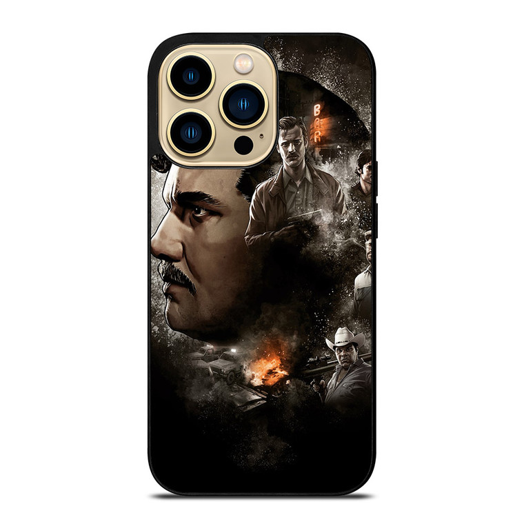 NARCOS CHARACTERS PABLO ESCOBAR iPhone 14 Pro Max Case NARCOS CHARACTERS PABLO ESCOBAR iPhone 14 Pro Max Case
