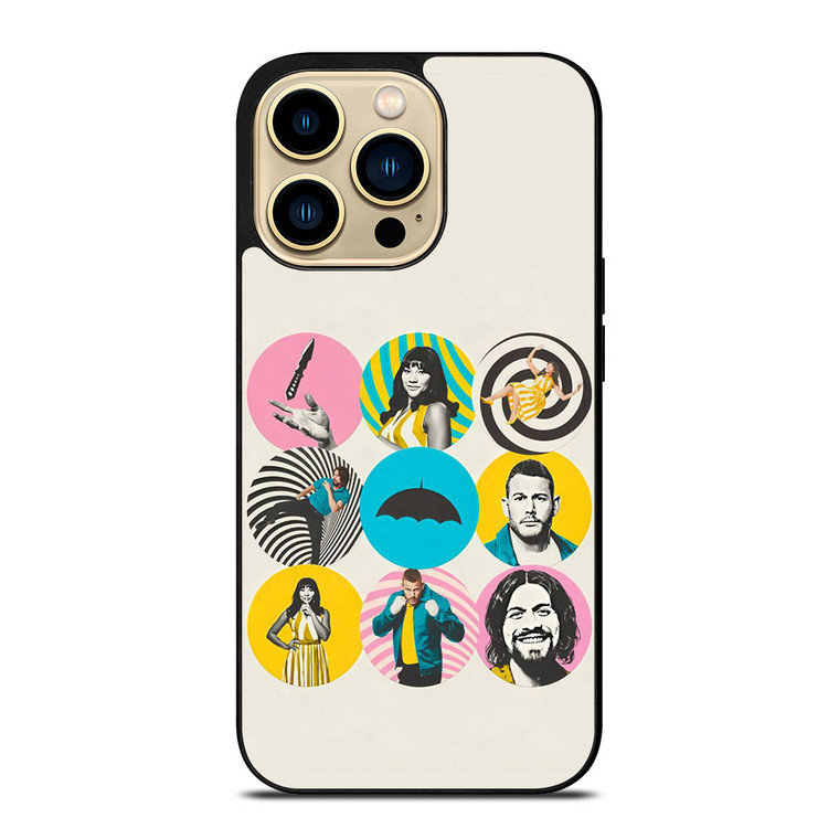 THE UMBRELLA ACADEMY CHARACTERS iPhone 14 Pro Max Case