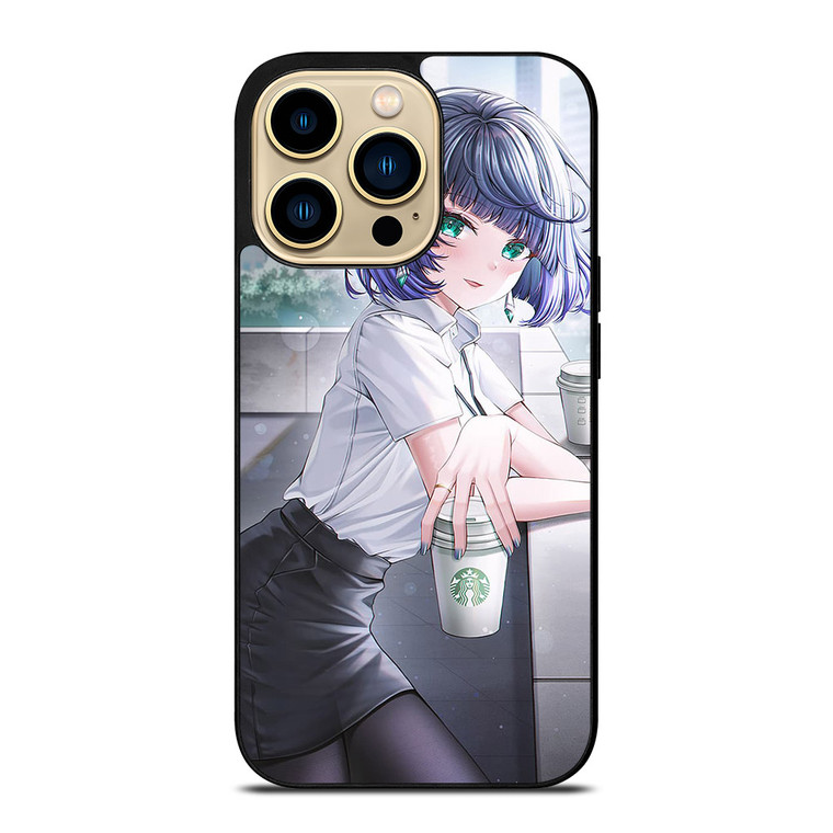 YELAN GENSHIN IMPACT STARBUCKS iPhone 14 Pro Max Case
