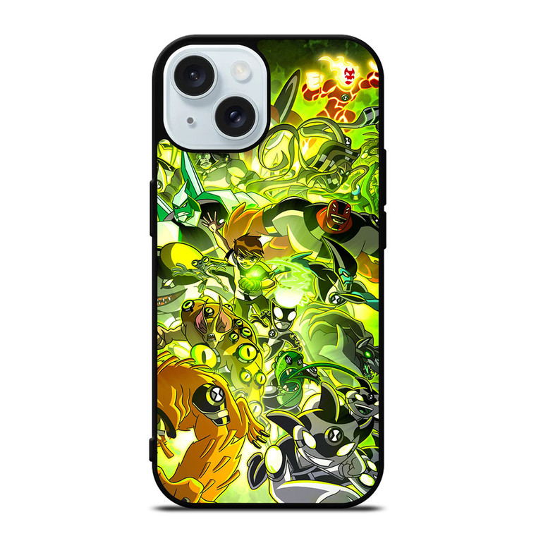 BEN10 CHARACTERS iPhone 15 Case
