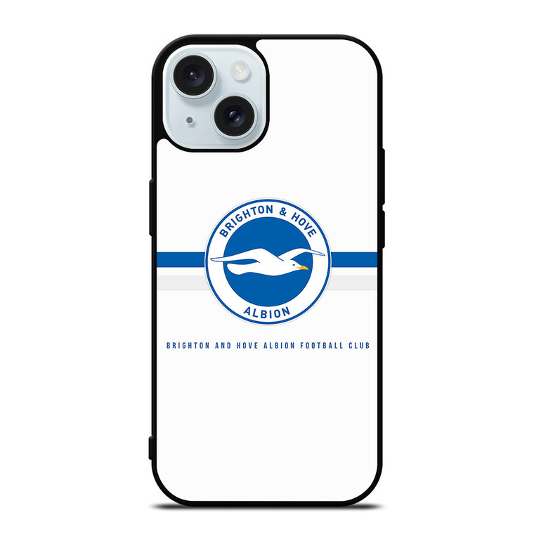 BRIGHTON HOVE ALBION FC LOGO iPhone 15 Case