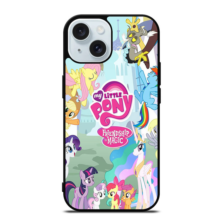 FRIENDSHIP IS MAGIC MY LITTLE PONY iPhone 15 Case FRIENDSHIP IS MAGIC MY LITTLE PONY iPhone 15 Case