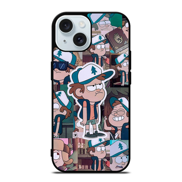 GRAVITY FALLS COLLAGE iPhone 15 Case GRAVITY FALLS COLLAGE iPhone 15 Case