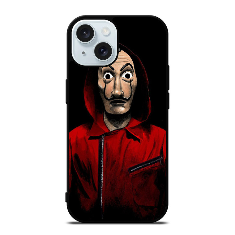 LA CASA DE PAPEL MONEY HEIST MASK iPhone 15 Case