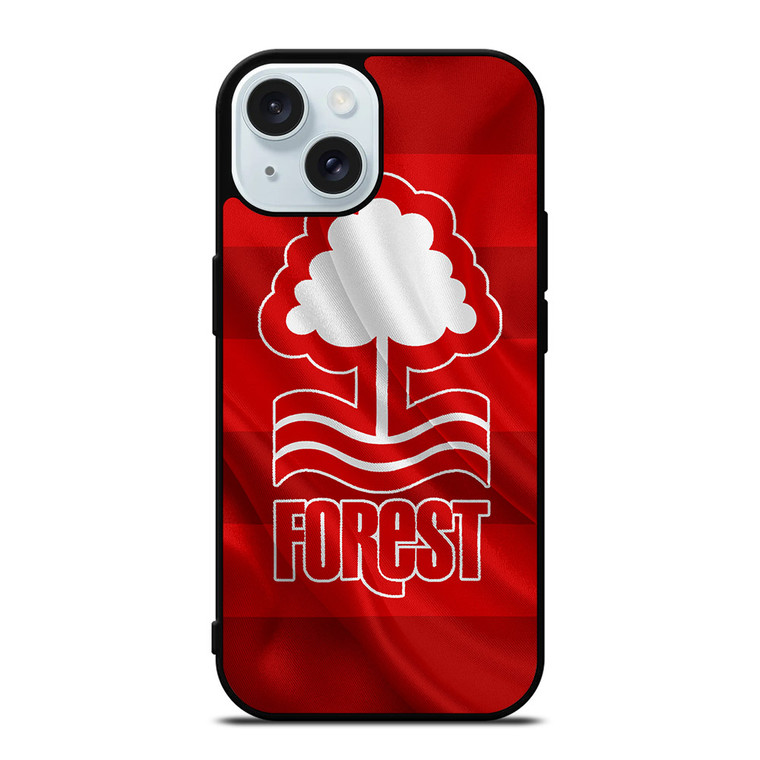 NOTTINGHAM FOREST LOGO iPhone 15 Case NOTTINGHAM FOREST LOGO iPhone 15 Case
