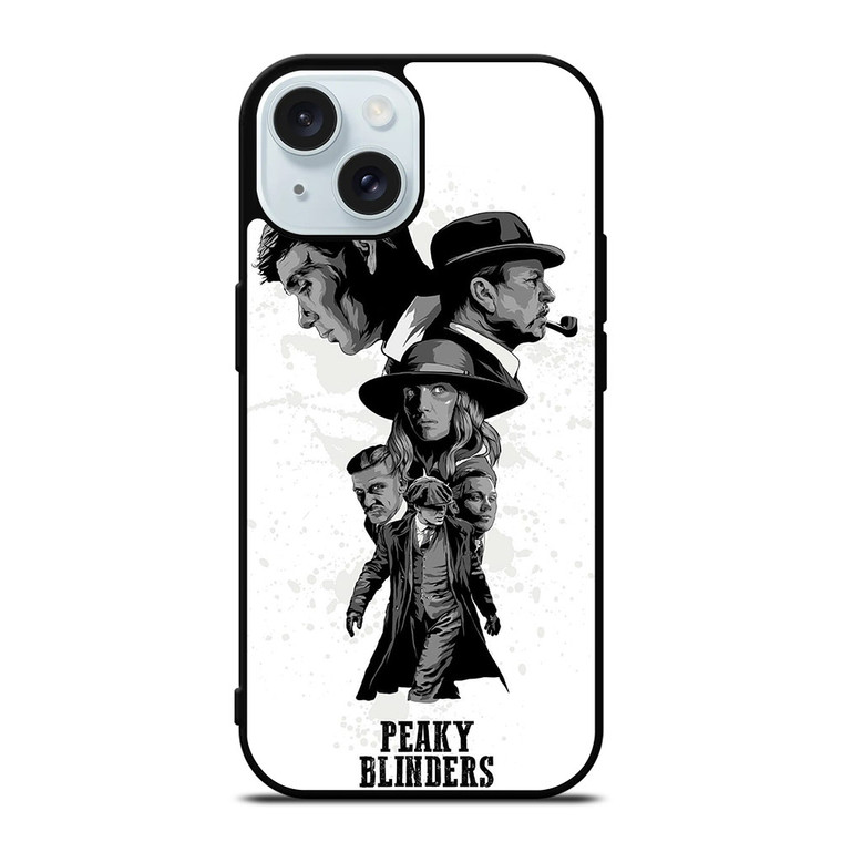 PEAKY BLINDERS CHARACTERS 3 iPhone 15 Case