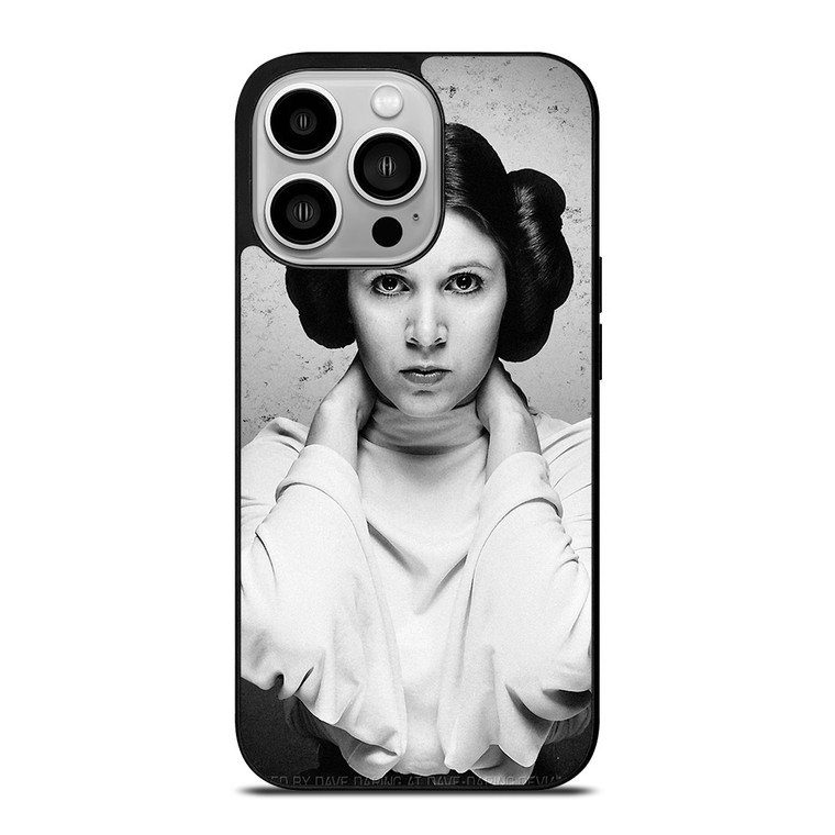 CARRIE FISHER PRINCESS LEIA STAR WARS 2 iPhone 14 Pro Case