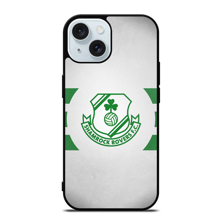 SHAMROCK ROVERS FC ICON iPhone 15 Case SHAMROCK ROVERS FC ICON iPhone 15 Case