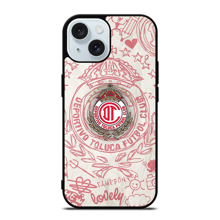 TOLUCA DEPORTIVO ART iPhone 15 Case