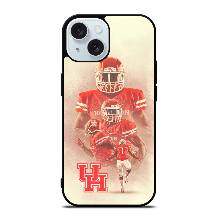 UNIVERSITY OF HOUSTON COUGARS ICON iPhone 15 Case