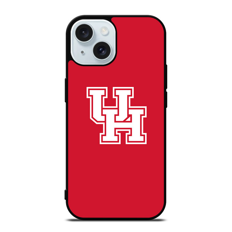 UNIVERSITY OF HOUSTON COUGARS LOGO iPhone 15 Case