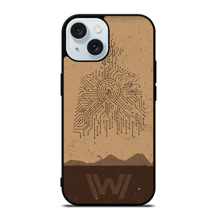 WESTWORLD LOGO iPhone 15 Case