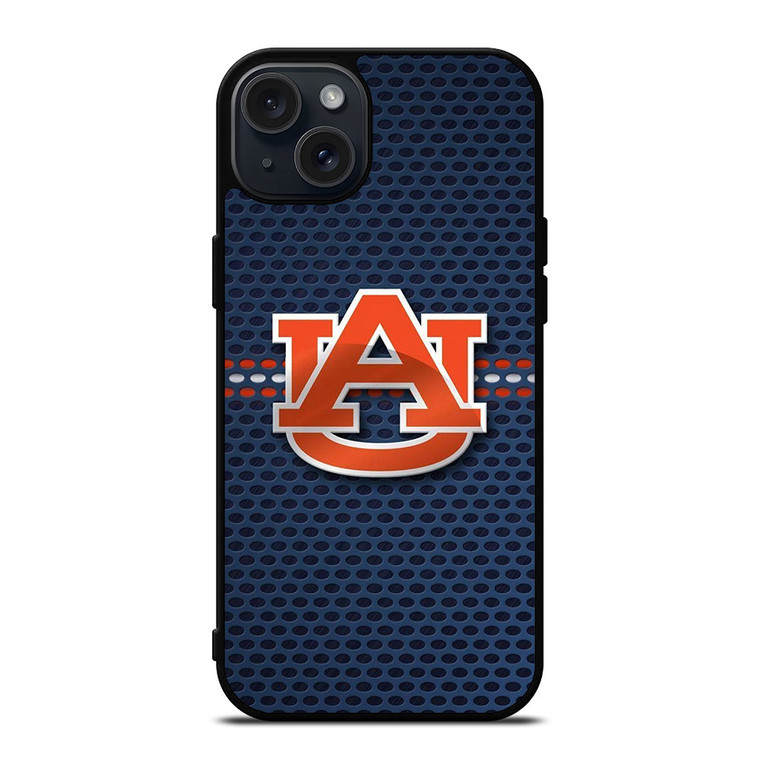 AUBURN TIGERS FOOTBALL ICON iPhone 15 Plus Case AUBURN TIGERS FOOTBALL ICON iPhone 15 Plus Case